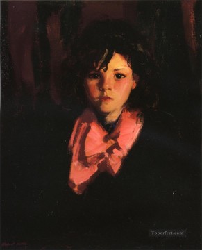 Portrait of Mary Ann Ashcan School Robert Henri Oil Paintings